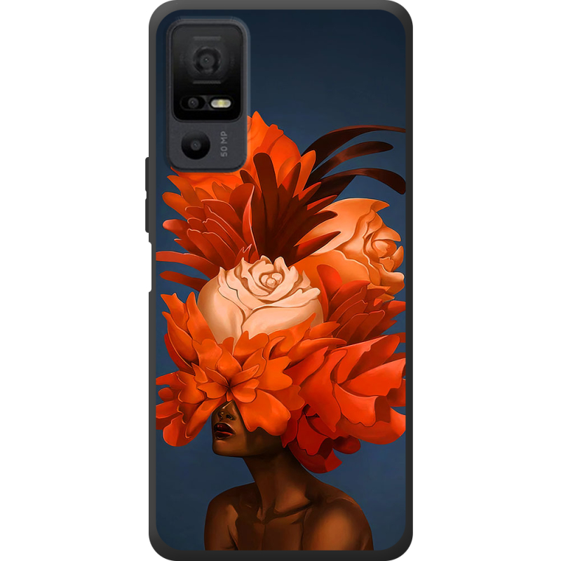 Чохол BoxFace TCL 40 NxtPaper 5G Exquisite Orange Flowers