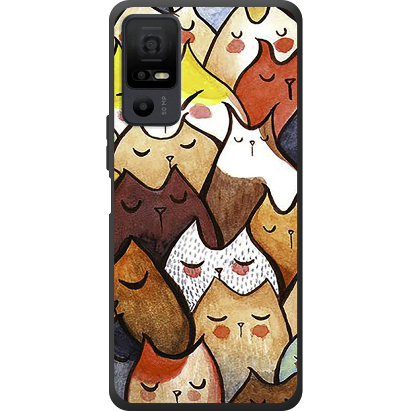 Чохол BoxFace TCL 40 NxtPaper 5G Sleepy Cats