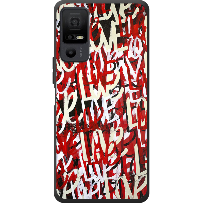 Чохол BoxFace TCL 40 NxtPaper 5G Love Graffiti