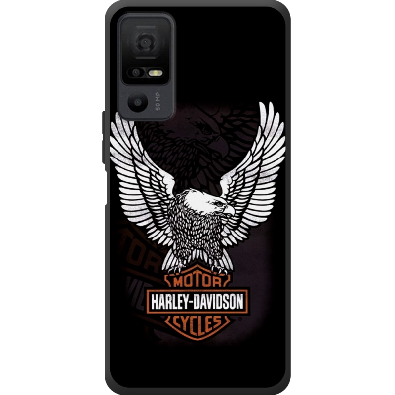 Чохол BoxFace TCL 40 NxtPaper 5G Harley Davidson and eagle