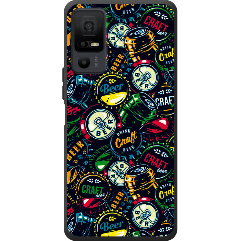 Чохол BoxFace TCL 40 NxtPaper 5G Bottle Caps