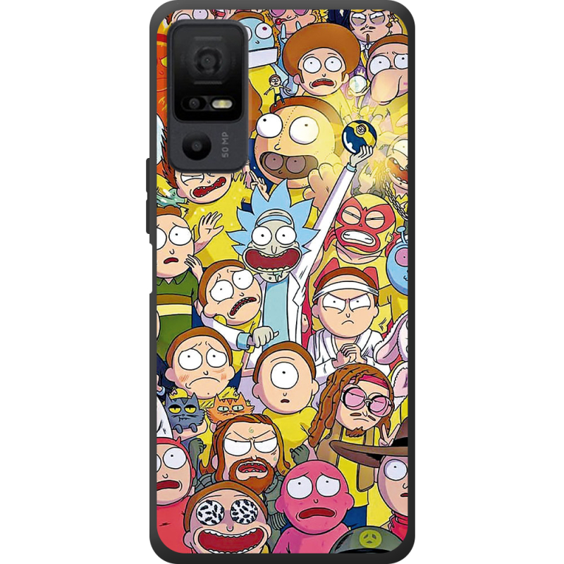 Чохол BoxFace TCL 40 NxtPaper 5G Rick and Morty