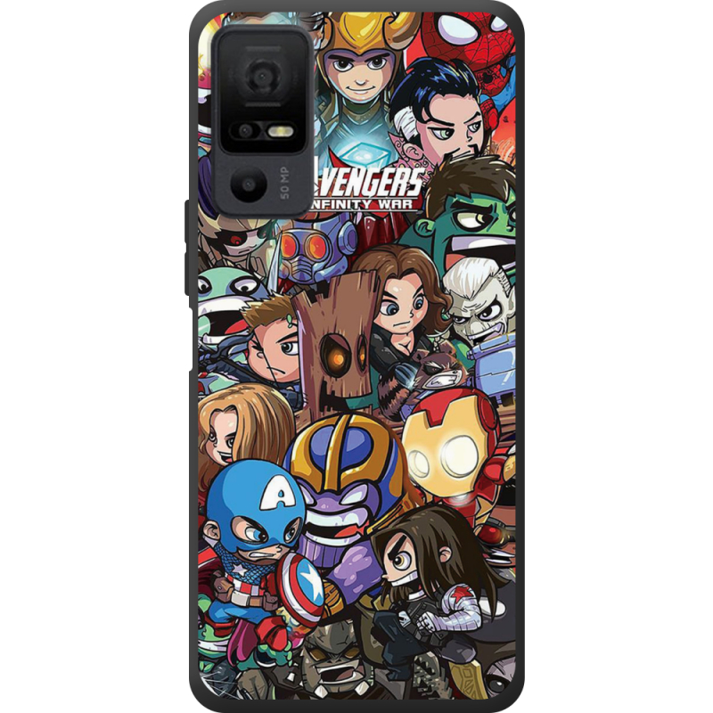 Чохол BoxFace TCL 40 NxtPaper 5G Avengers Infinity War