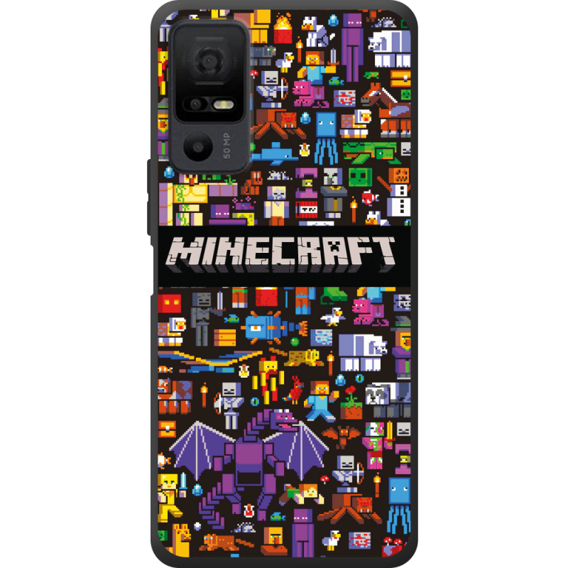 Чохол BoxFace TCL 40 NxtPaper 5G Minecraft Mobbery
