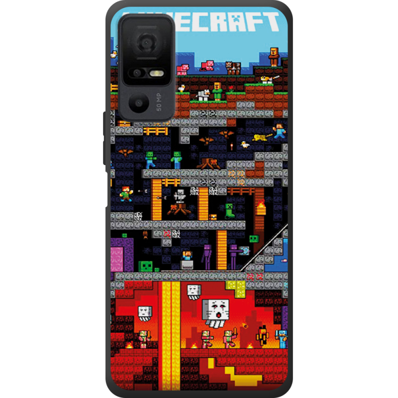 Чохол BoxFace TCL 40 NxtPaper 5G Minecraft Lode Runner