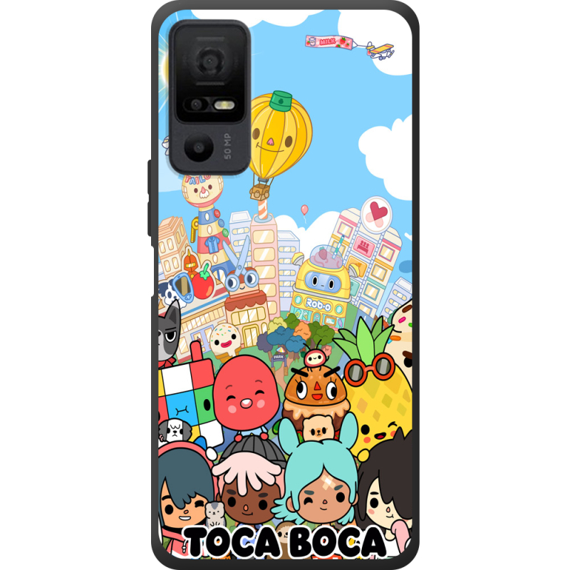 Чохол BoxFace TCL 40 NxtPaper 5G Світ Тока Бока