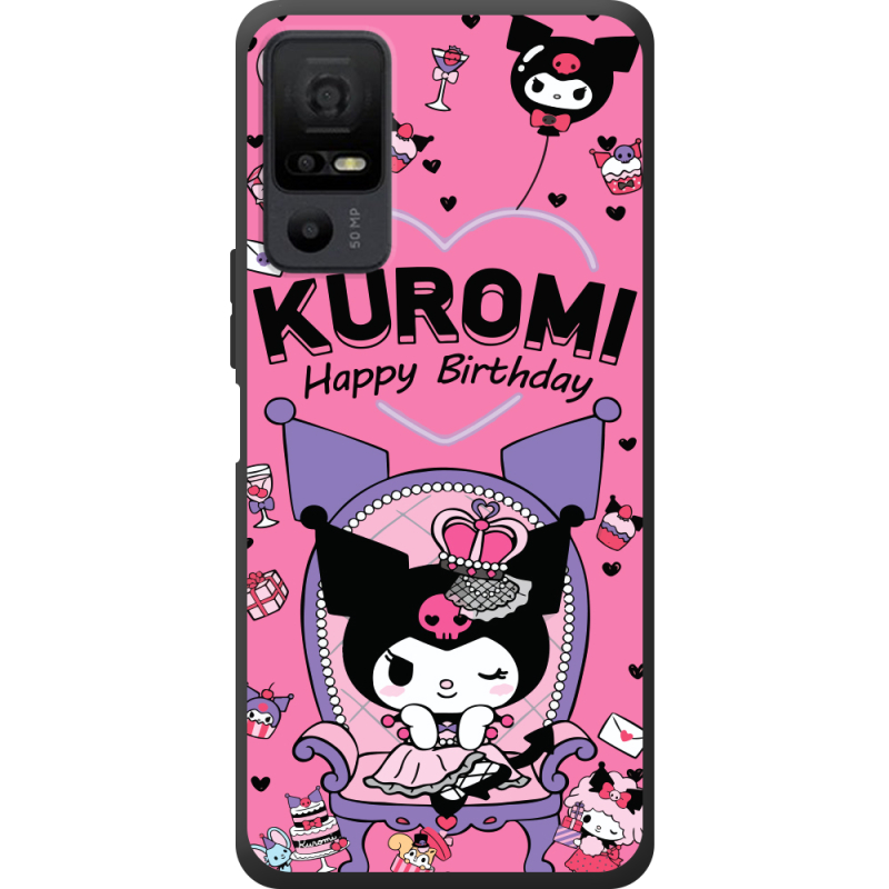 Чохол BoxFace TCL 40 NxtPaper 5G День народження Kuromi