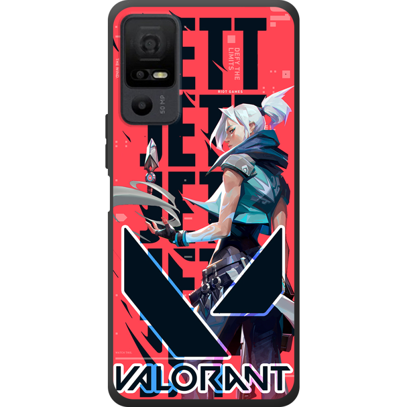 Чохол BoxFace TCL 40 NxtPaper 5G Valorant Jett