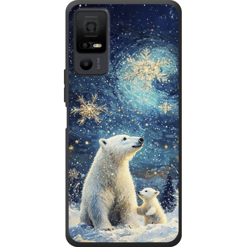 Чохол BoxFace TCL 40 NxtPaper 5G Північні ведмеді