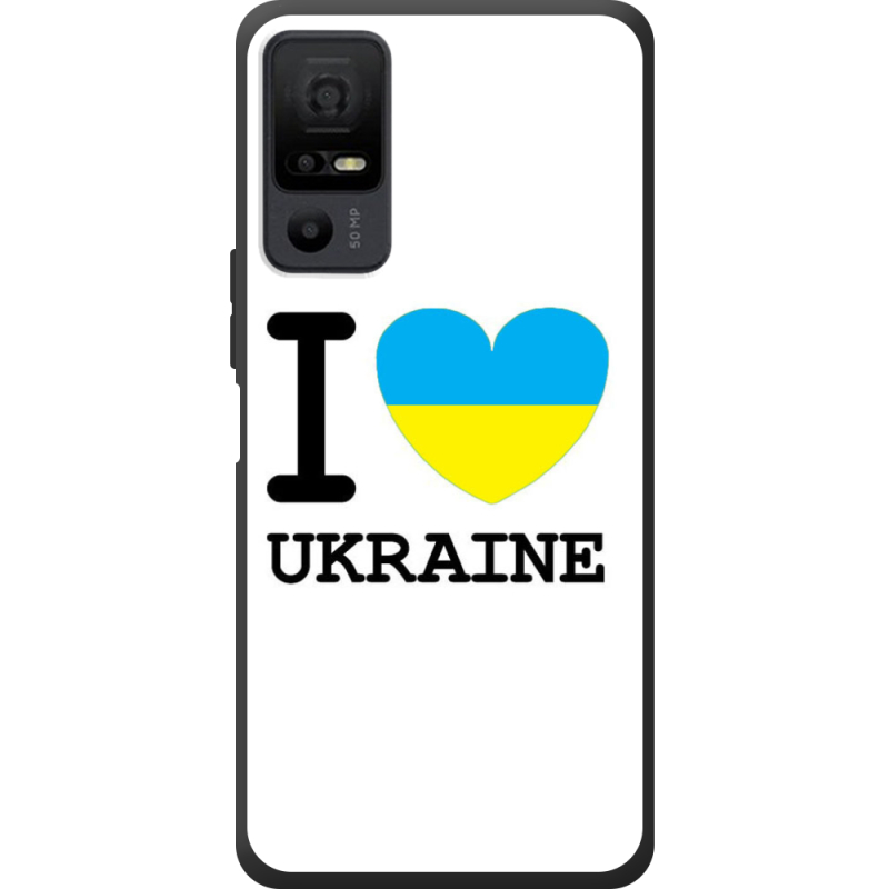 Чохол BoxFace TCL 40 NxtPaper 5G I love Ukraine