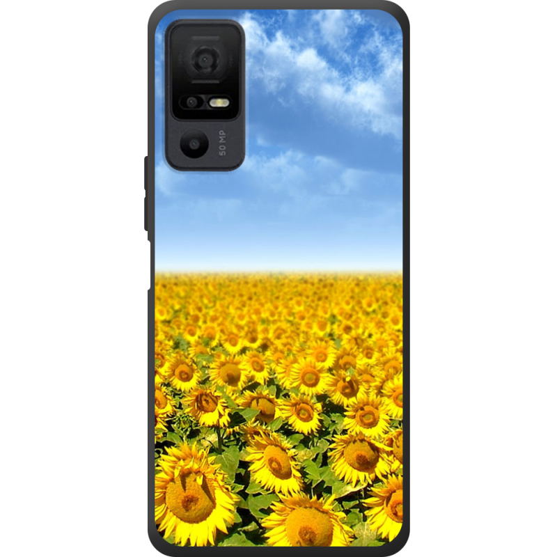 Чохол BoxFace TCL 40 NxtPaper 5G Подсолнухи