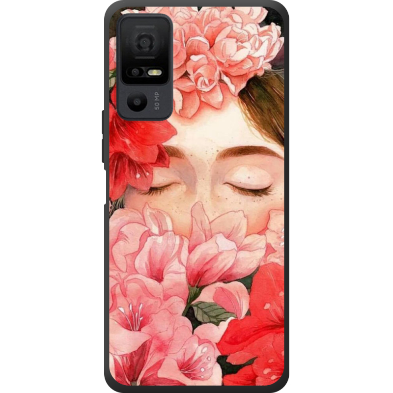 Чохол BoxFace TCL 40 NxtPaper 5G Girl in Flowers