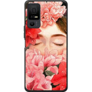 Чохол BoxFace TCL 40 NxtPaper 5G Girl in Flowers