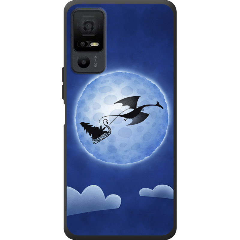 Чохол BoxFace TCL 40 NxtPaper 5G Christmas Dragon