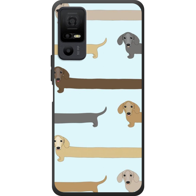 Чохол BoxFace TCL 40 NxtPaper 5G Dachshund