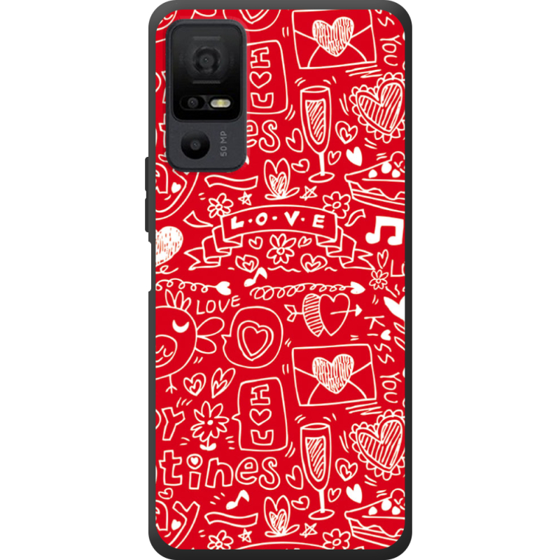 Чохол BoxFace TCL 40 NxtPaper 5G Happy Valentines