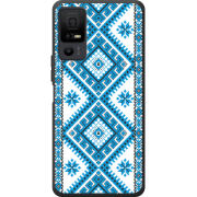 Чохол BoxFace TCL 40 NxtPaper 5G Блакитний Орнамент