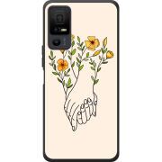 Чохол BoxFace TCL 40 NxtPaper 5G Flower Hands