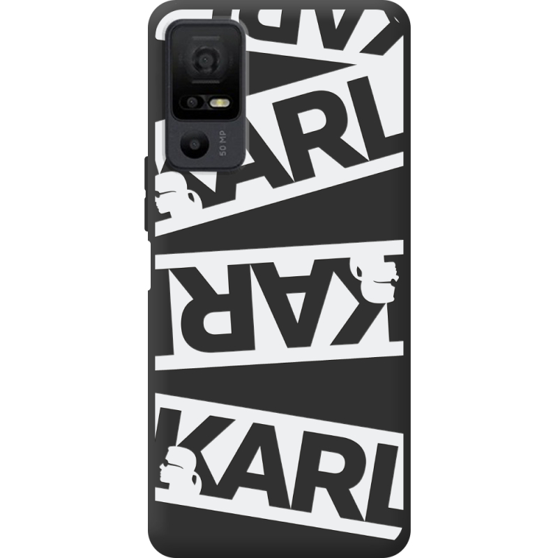 Чорний чохол BoxFace TCL 40 NxtPaper 5G White Karl