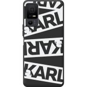 Чорний чохол BoxFace TCL 40 NxtPaper 5G White Karl