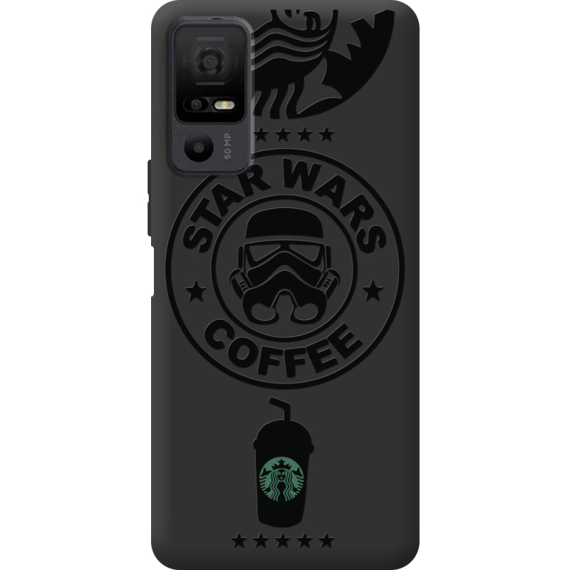 Чорний чохол BoxFace TCL 40 NxtPaper 5G Dark Coffee