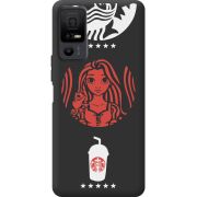 Чорний чохол BoxFace TCL 40 NxtPaper 5G RedWhite Coffee