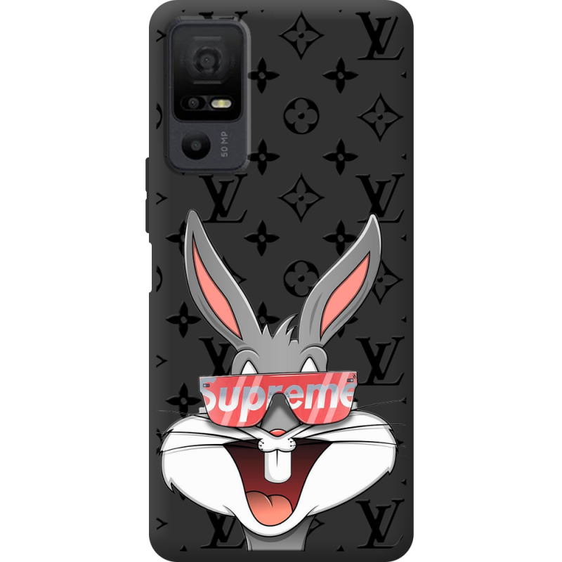 Чорний чохол BoxFace TCL 40 NxtPaper 5G looney bunny