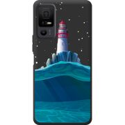 Чорний чохол BoxFace TCL 40 NxtPaper 5G Lighthouse