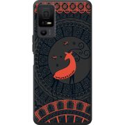 Чорний чохол BoxFace TCL 40 NxtPaper 5G Ornament