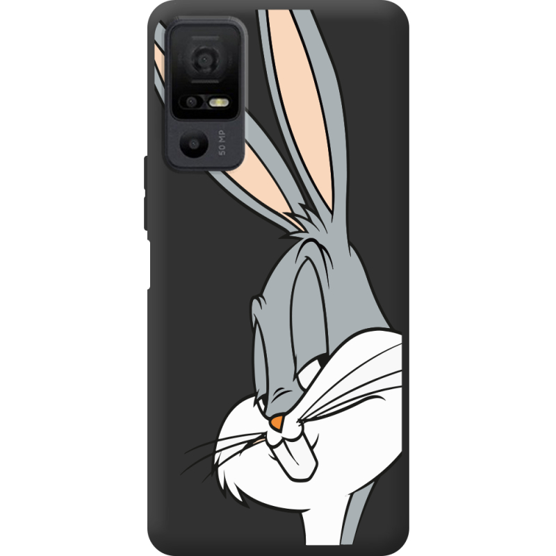 Чорний чохол BoxFace TCL 40 NxtPaper 5G Lucky Rabbit