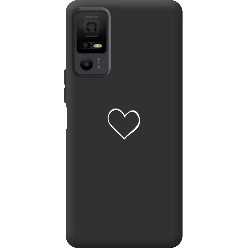 Чорний чохол BoxFace TCL 40 NxtPaper 5G My Heart