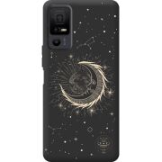 Чорний чохол BoxFace TCL 40 NxtPaper 5G Moon