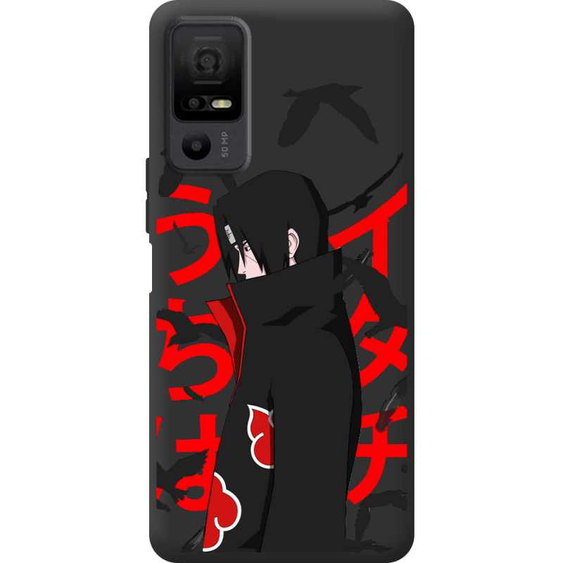 Чорний чохол BoxFace TCL 40 NxtPaper 5G Учиха Итачи