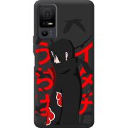 Чорний чохол BoxFace TCL 40 NxtPaper 5G Учиха Итачи