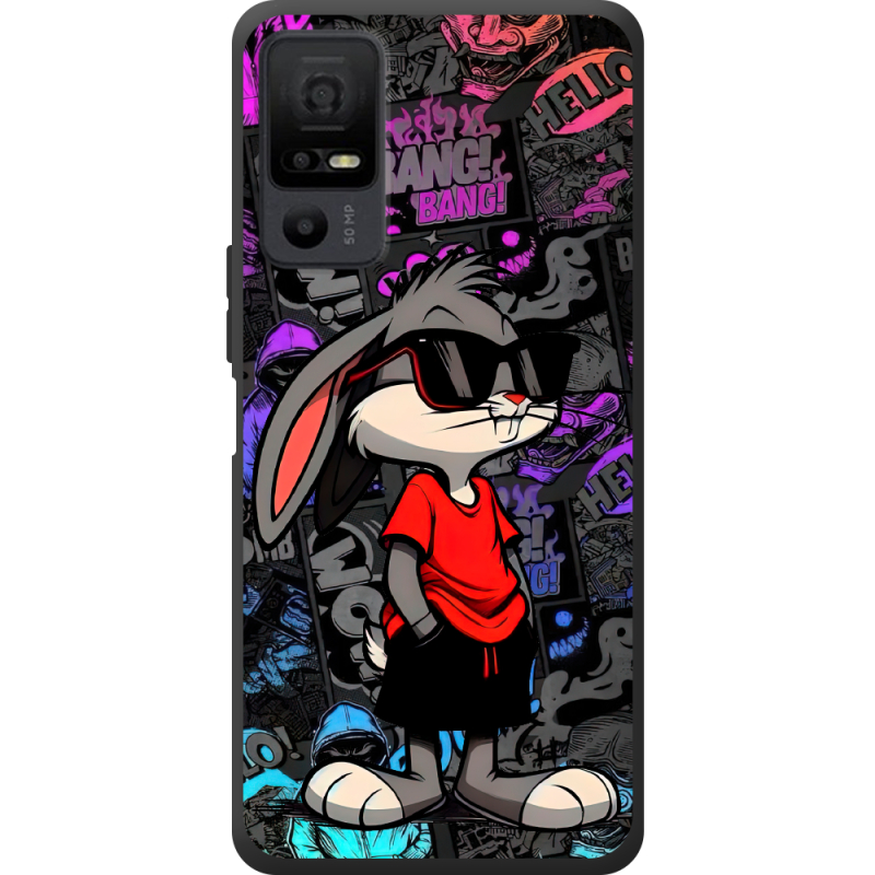 Чорний чохол BoxFace TCL 40 NxtPaper 5G Малий вухань