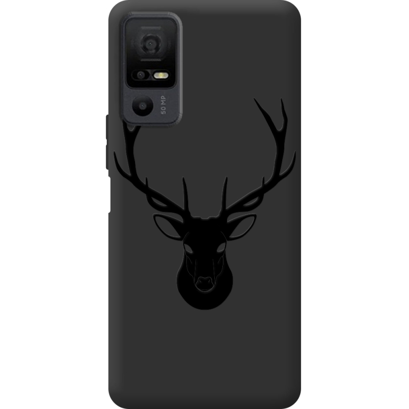 Чорний чохол BoxFace TCL 40 NxtPaper 5G Deer