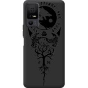 Чорний чохол BoxFace TCL 40 NxtPaper 5G Hugin and Munin