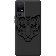 Чорний чохол BoxFace TCL 40 NxtPaper 5G Tiger