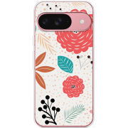 Чохол BoxFace Google Pixel 10 Pro Line Flowers