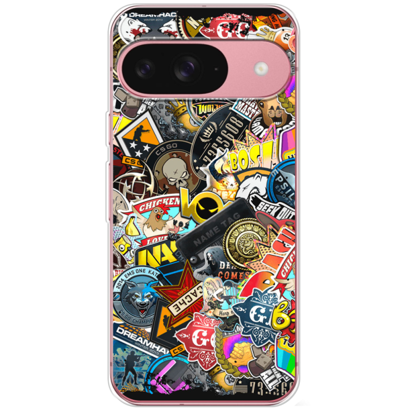 Чохол BoxFace Google Pixel 10 Pro CS:Go Stickerbombing