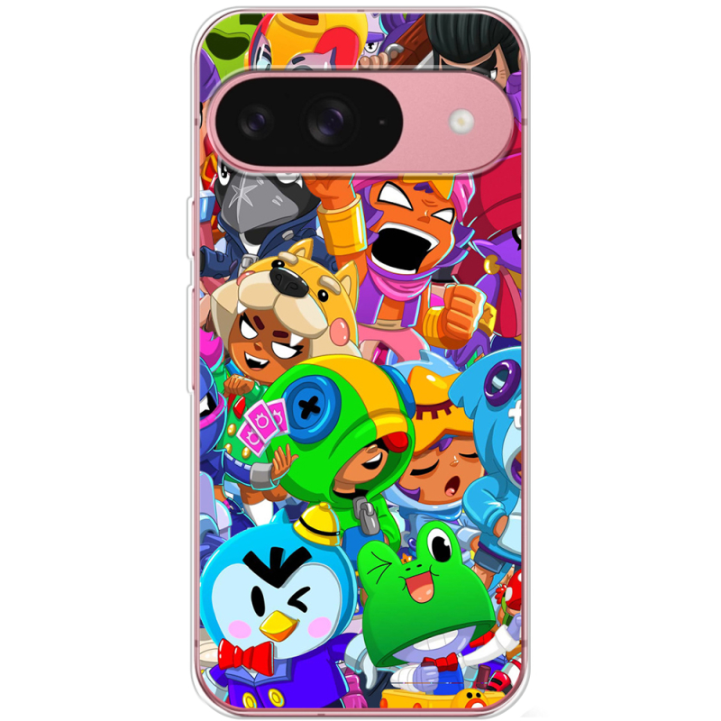 Чохол BoxFace Google Pixel 10 Pro friends brawl stars