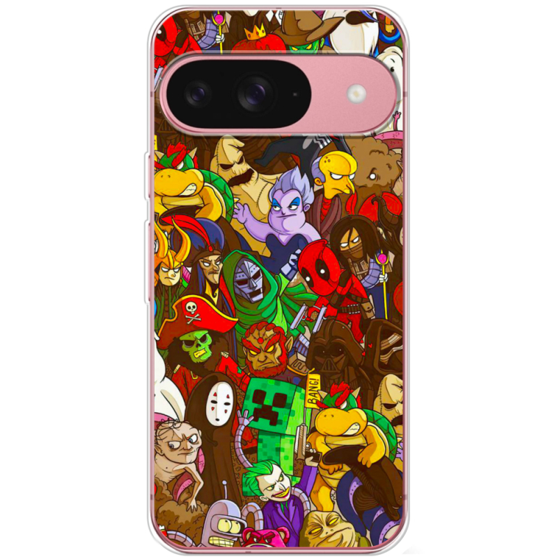 Чохол BoxFace Google Pixel 10 Pro Злодеи