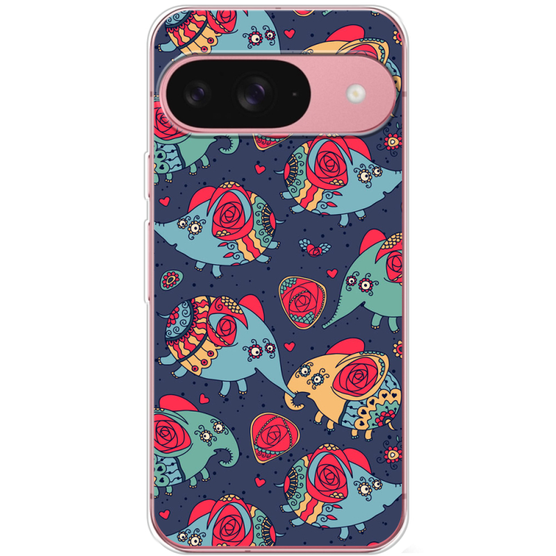 Чохол BoxFace Google Pixel 10 Pro Flying Elephants