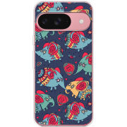 Чохол BoxFace Google Pixel 10 Pro Flying Elephants