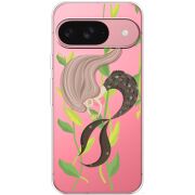 Прозорий чохол BoxFace Google Pixel 10 Pro Cute Mermaid