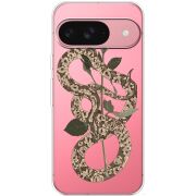 Прозорий чохол BoxFace Google Pixel 10 Pro Glamor Snake