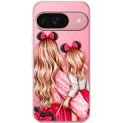 Прозорий чохол BoxFace Google Pixel 10 Pro Mouse Girls