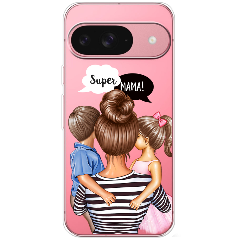 Прозорий чохол BoxFace Google Pixel 10 Pro Super Mama