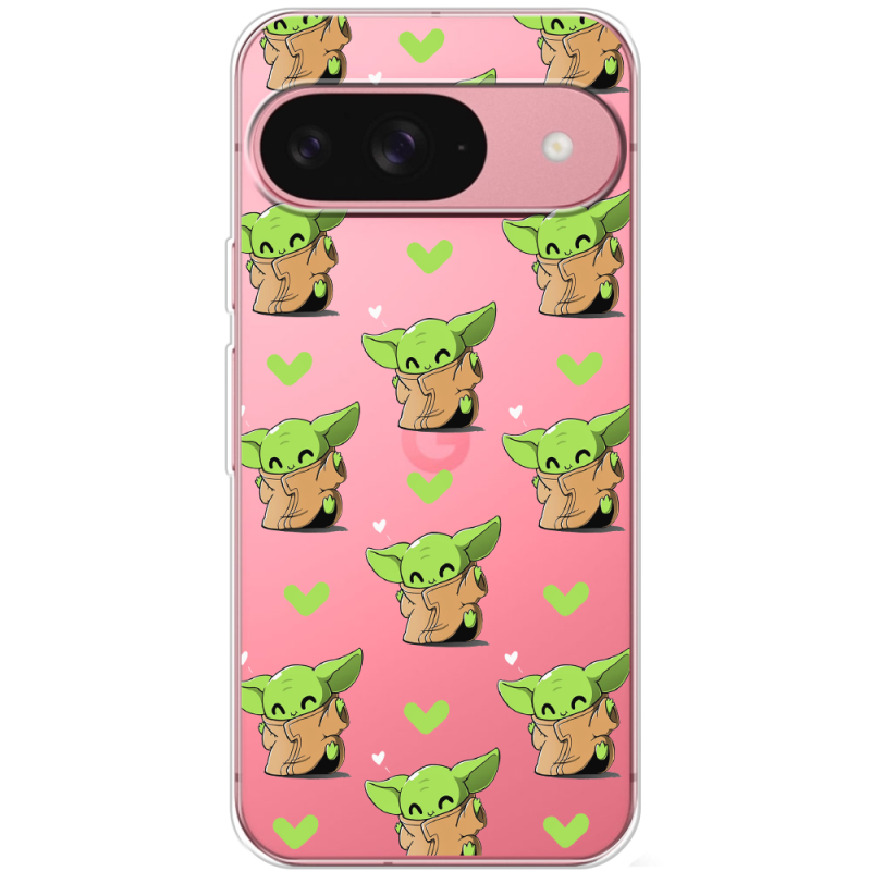Прозорий чохол BoxFace Google Pixel 10 Pro Pattern Baby Yoda