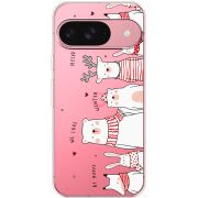 Прозорий чохол BoxFace Google Pixel 10 Pro The Friendly Beasts